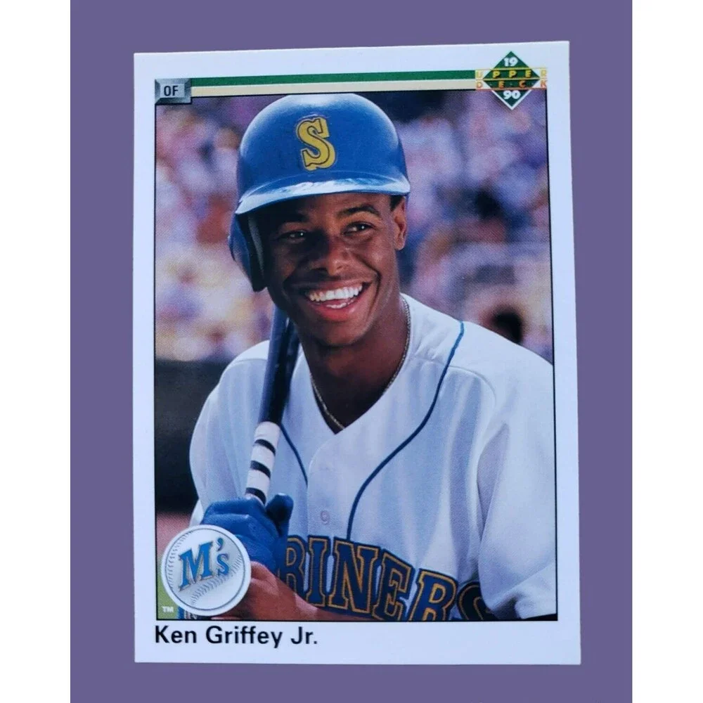 1990 Upper Deck KEN GRIFFEY JR. MLB Card #156 Seattle Mariners Misspelling Error